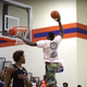 Illustration for article titled LeBron James Loses His Mind And His Shoe At Bronnys AAU Games